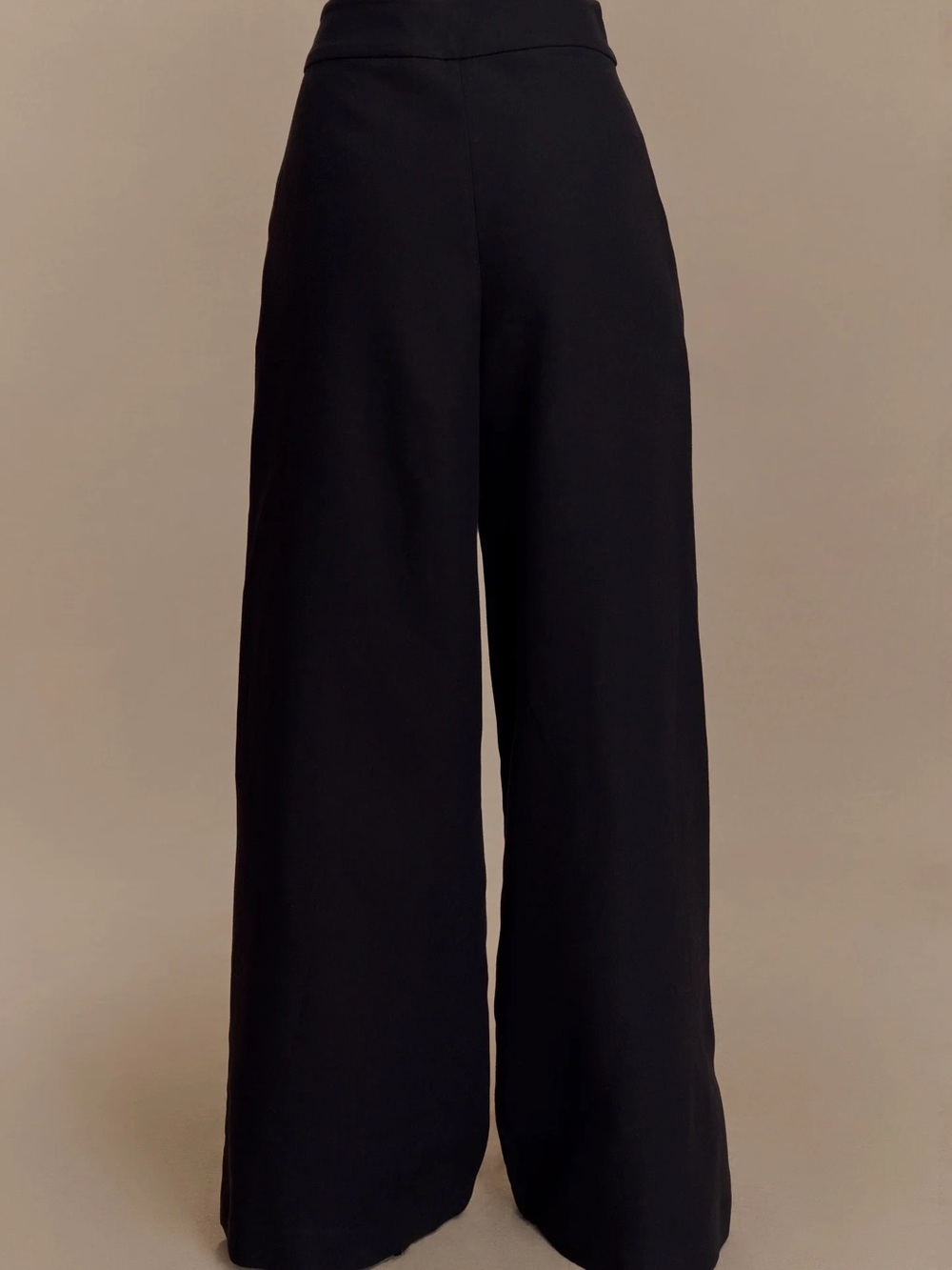 Meshki Raya Mid Rise Wide Leg Linen Pant - Picture 3 of 5